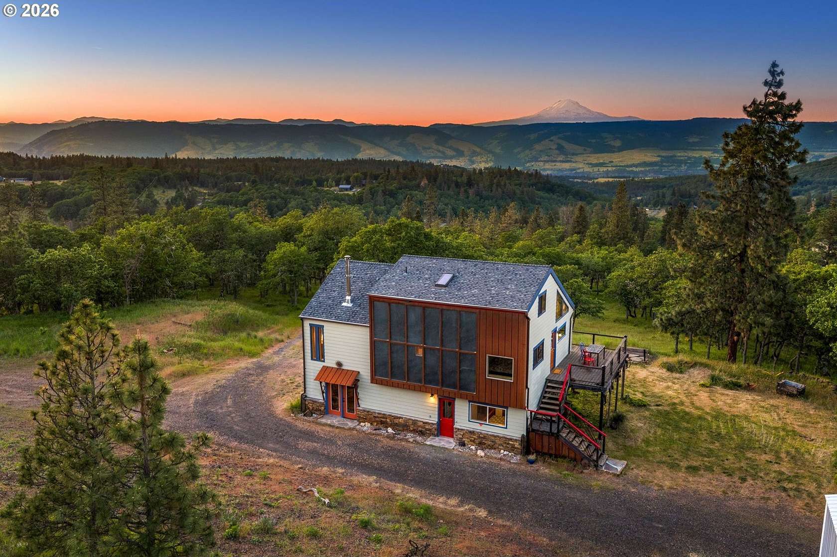 6.6 Acres of Land with Home for Sale in Mosier, Oregon