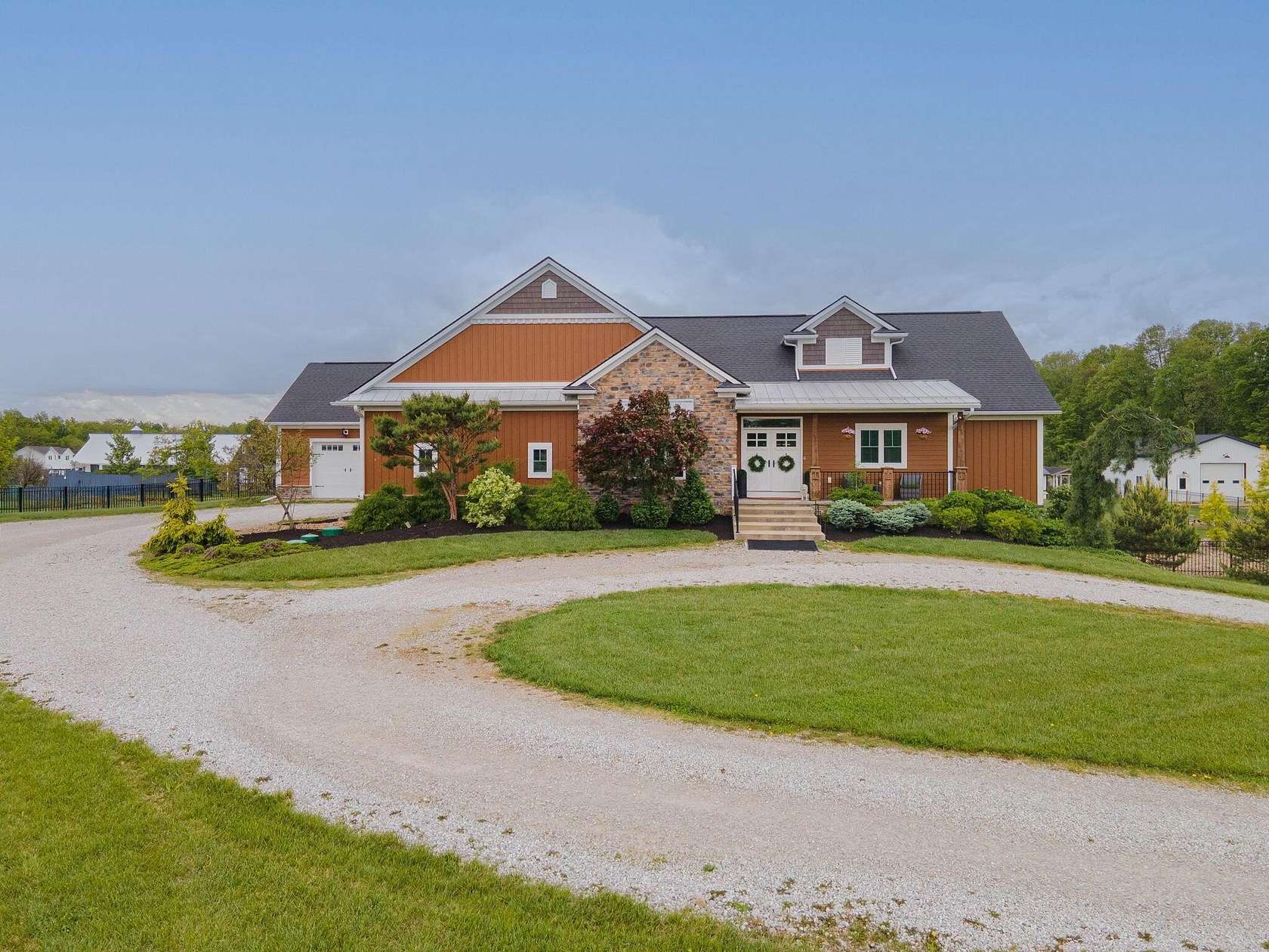 5.15 Acres of Land with Home for Sale in Galena, Ohio