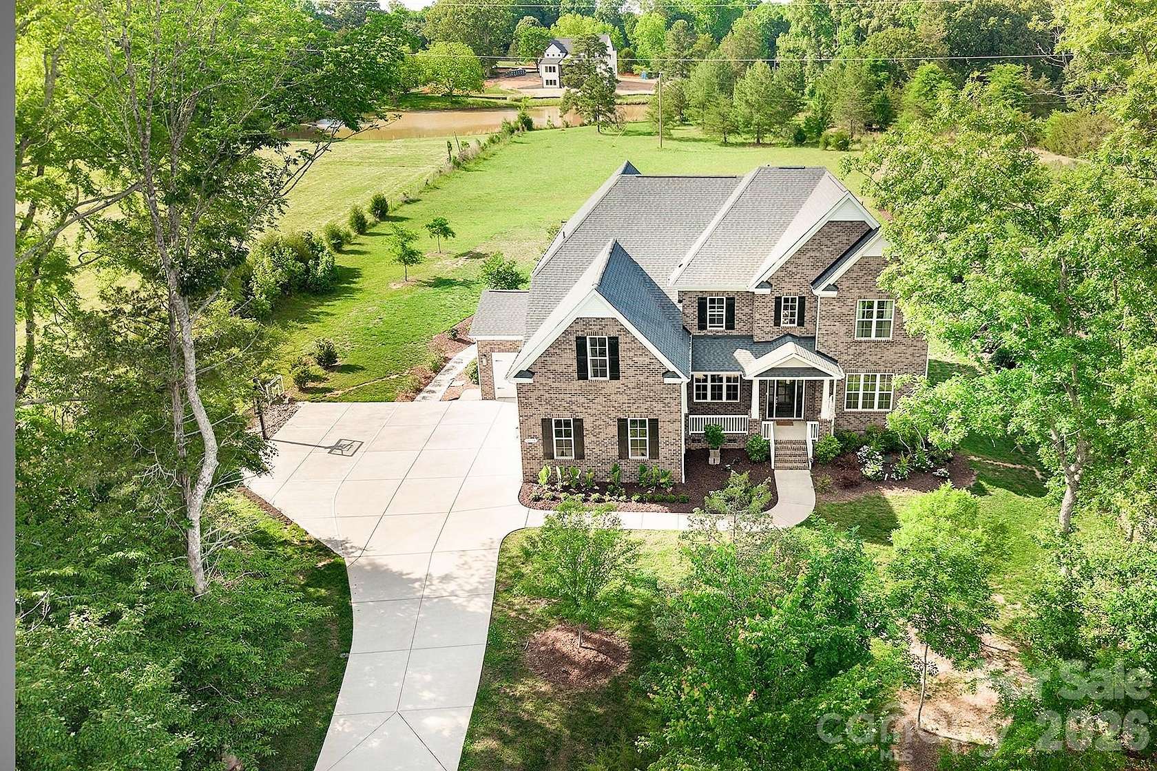 2 Acres of Land with Home for Sale in Marvin, North Carolina