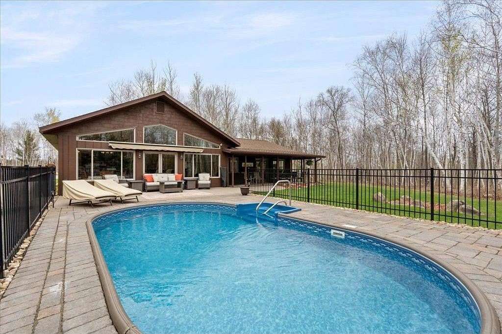 5 Acres of Land with Home for Sale in Lake Shore, Minnesota