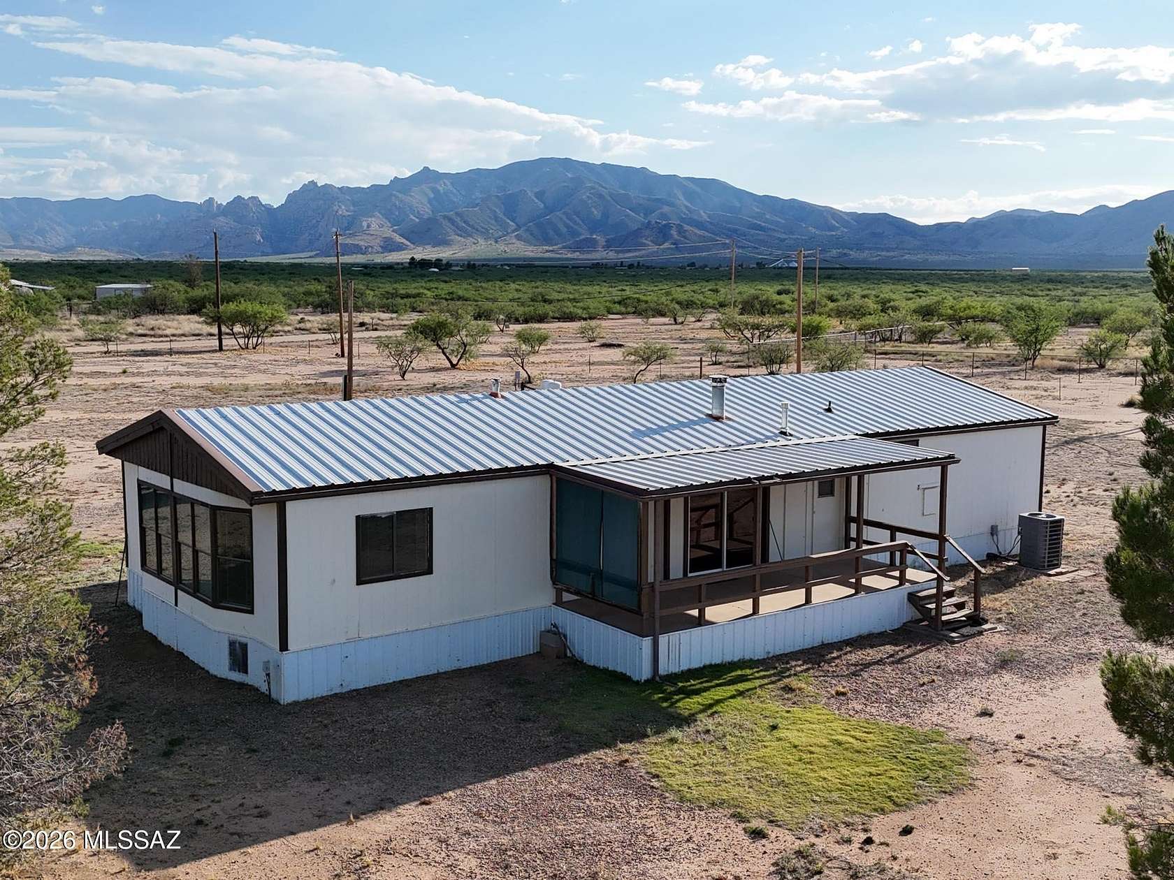 5 Acres of Land with Home for Sale in Cochise, Arizona