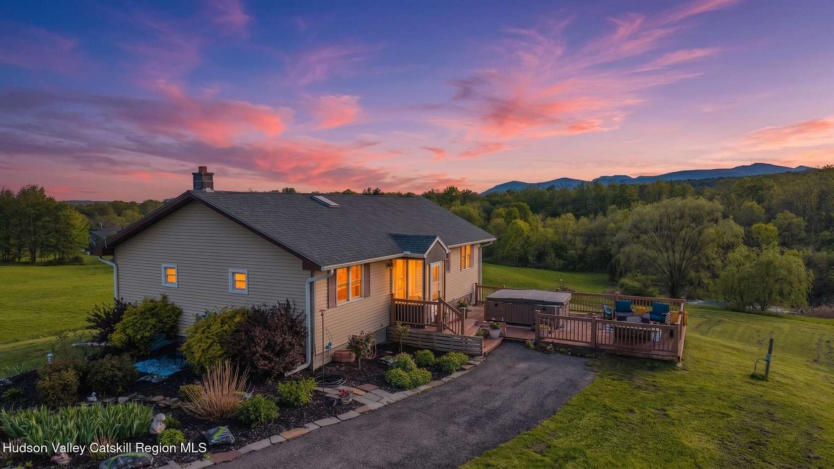 6.4 Acres of Land with Home for Sale in Catskill, New York