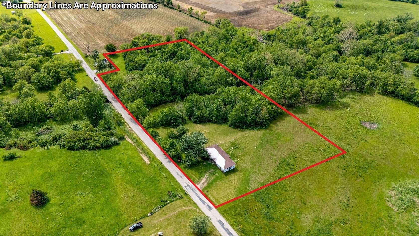 5.54 Acres of Land with Home for Sale in Mount Sterling, Ohio