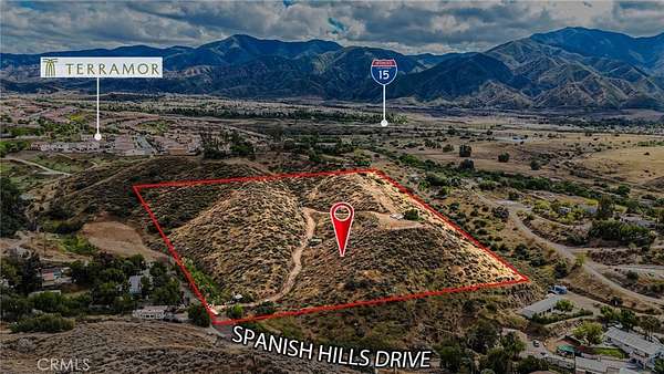 5 Acres of Residential Land for Sale in Corona, California