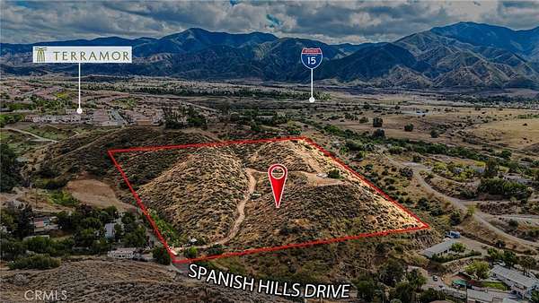 5 Acres of Residential Land for Sale in Corona, California