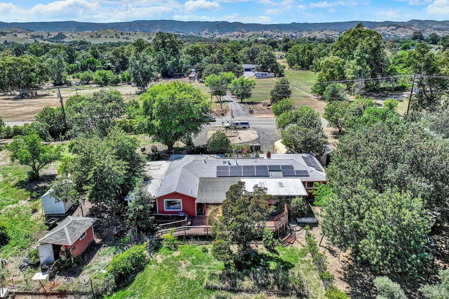 2 Acres of Land with Home for Sale in Vacaville, California
