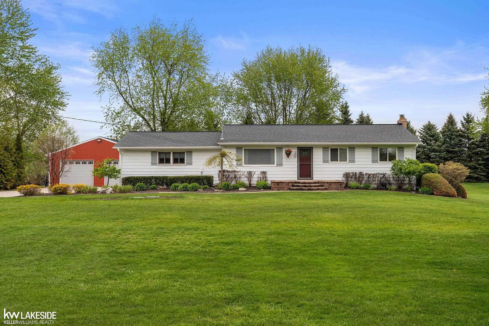 1.5 Acres of Land with Home for Sale in Armada, Michigan