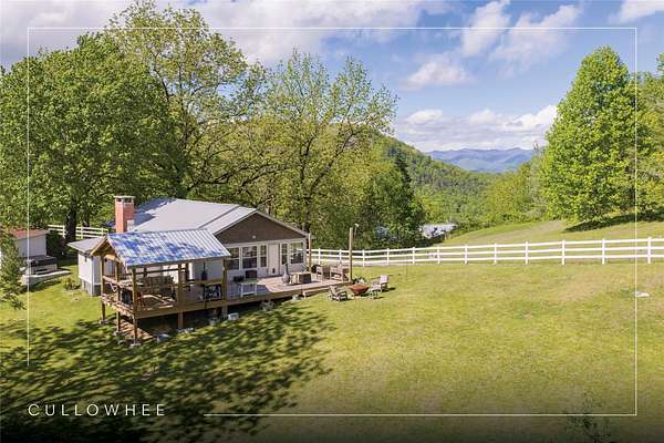 4.12 Acres of Land with Home for Sale in Cullowhee, North Carolina