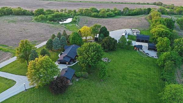 7 Acres of Land with Home for Sale in New Market, Iowa