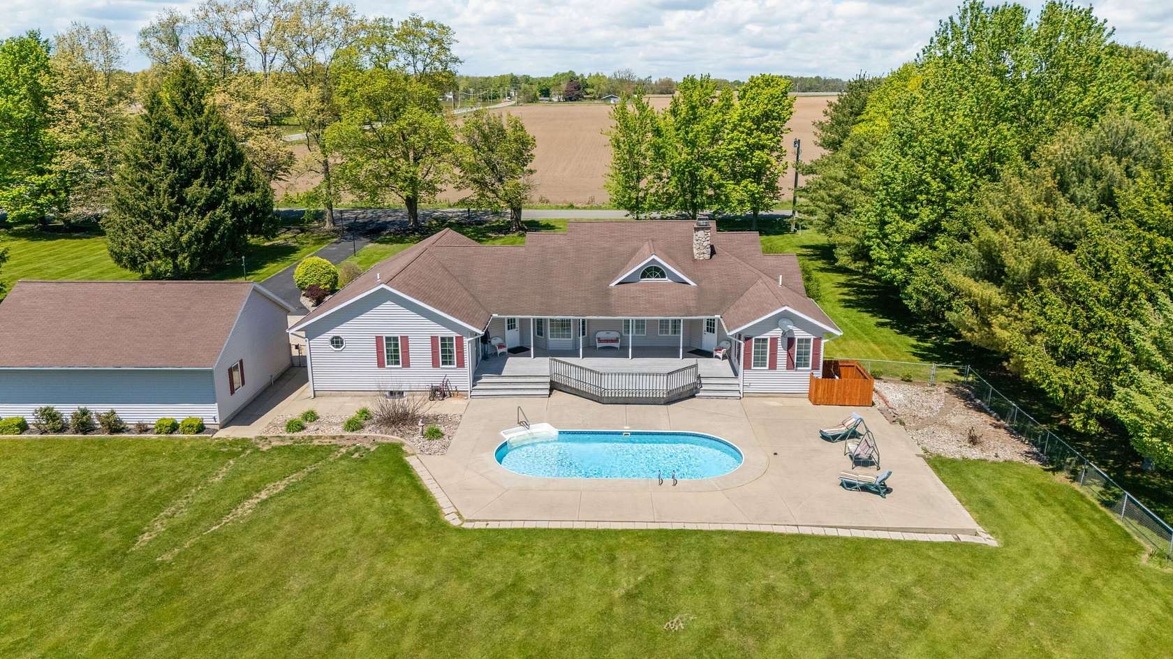 2.5 Acres of Land with Home for Sale in Niles, Michigan