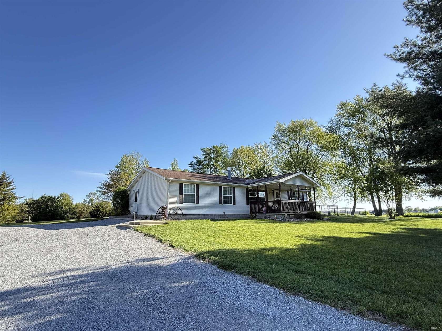 4 Acres of Land with Home for Sale in Burnettsville, Indiana
