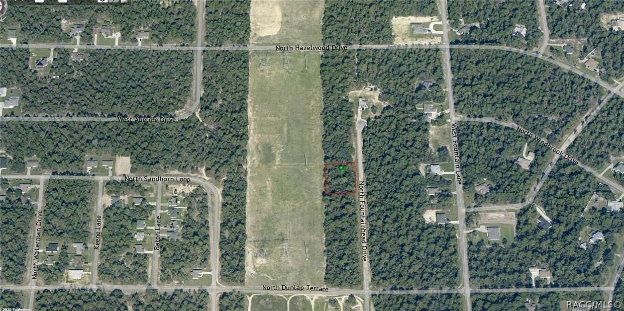 0.8 Acres of Residential Land for Sale in Citrus Springs, Florida
