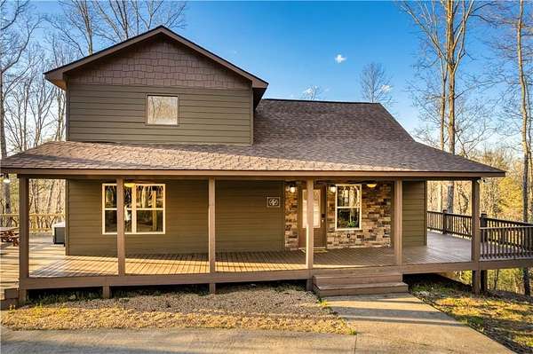 11 Acres of Land with Home for Sale in Blue Ridge, Georgia
