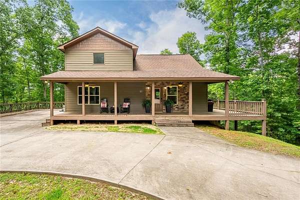 11 Acres of Land with Home for Sale in Blue Ridge, Georgia