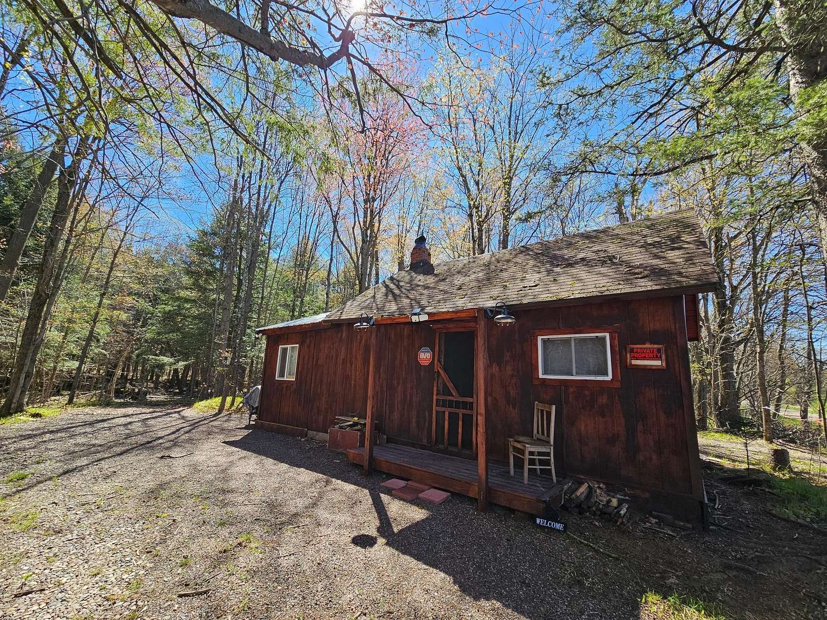 20 Acres of Land with Home for Sale in Ogema, Wisconsin
