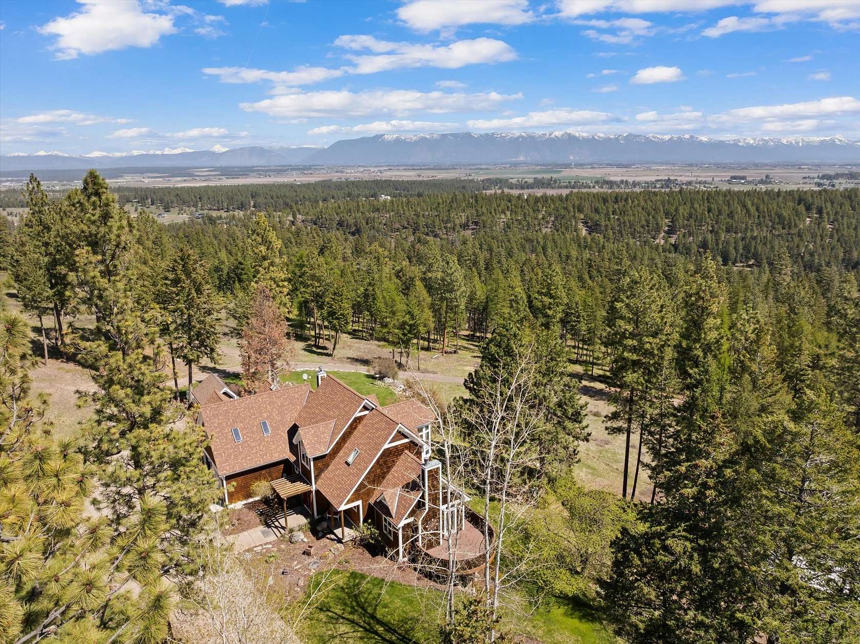 15.2 Acres of Land with Home for Sale in Kalispell, Montana