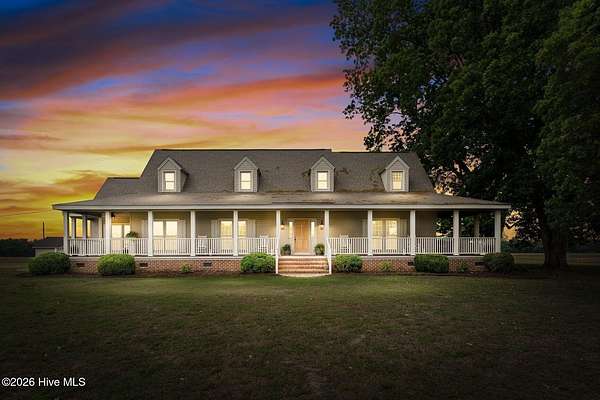 3.6 Acres of Land with Home for Sale in Rocky Mount, North Carolina