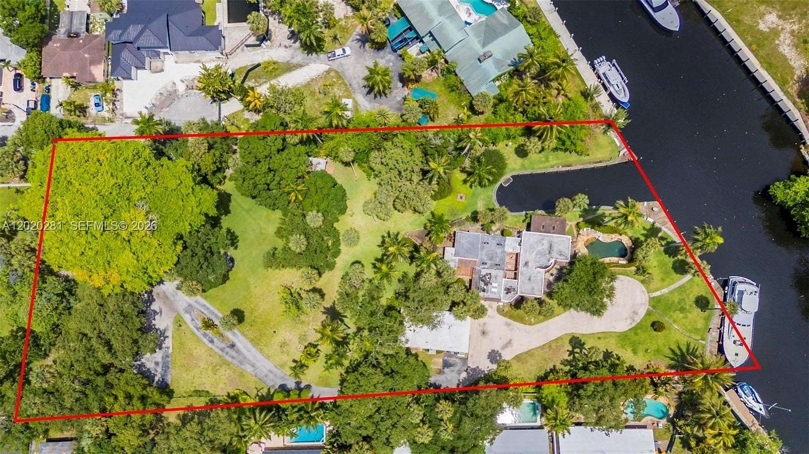 2.43 Acres of Land with Home for Sale in Fort Lauderdale, Florida