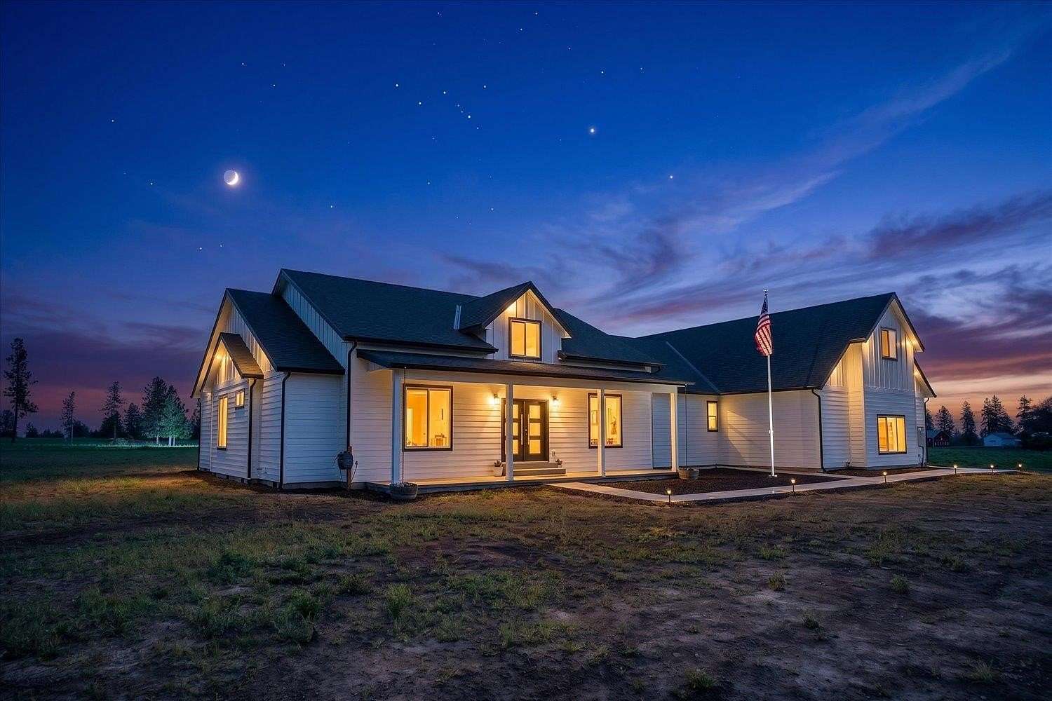 10 Acres of Land with Home for Sale in Nine Mile Falls, Washington