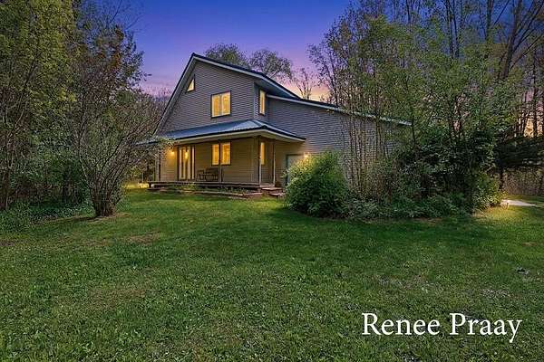 10.9 Acres of Land with Home for Sale in Whitehall, Michigan