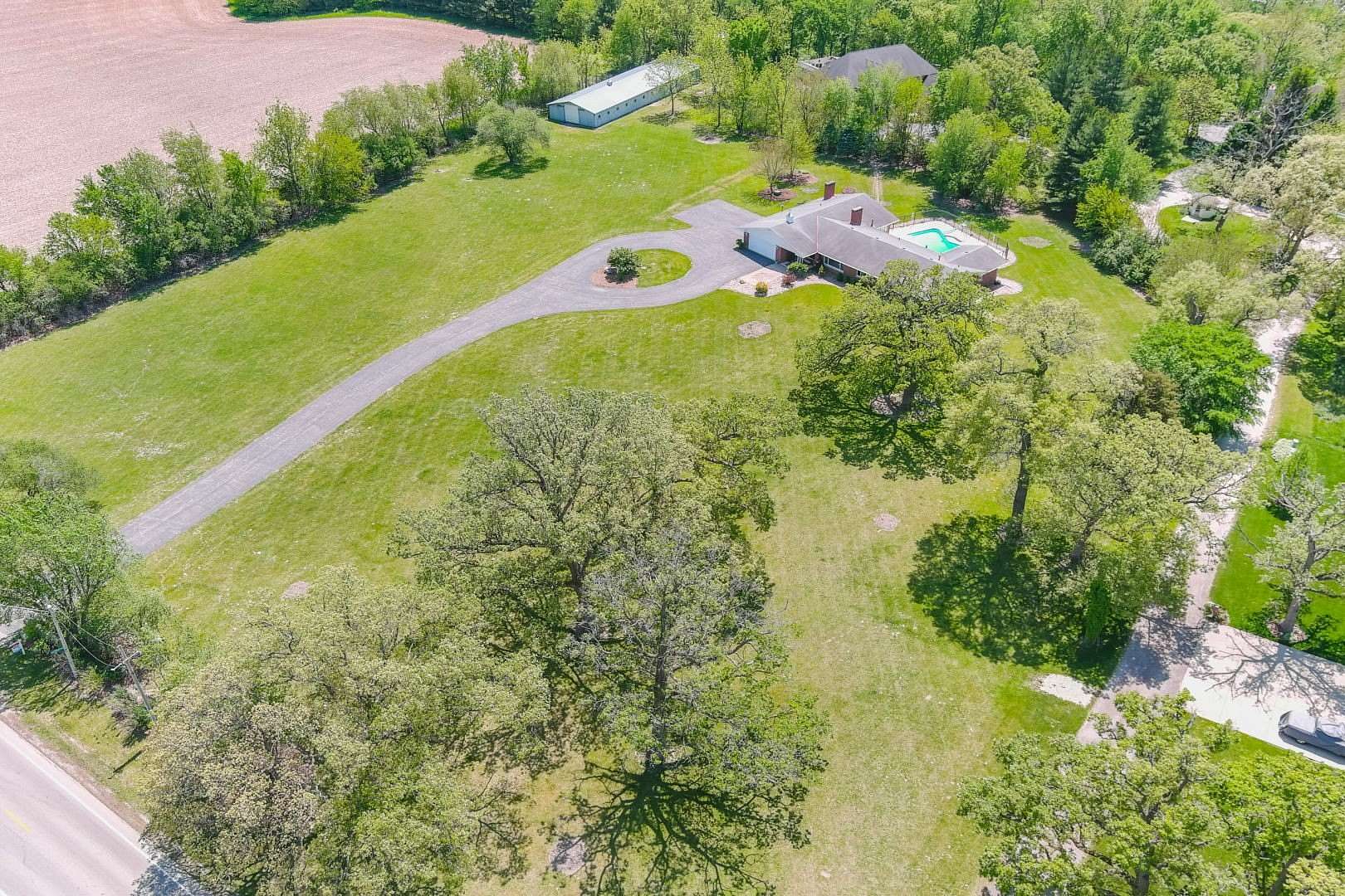 5.1 Acres of Land with Home for Sale in Plano, Illinois