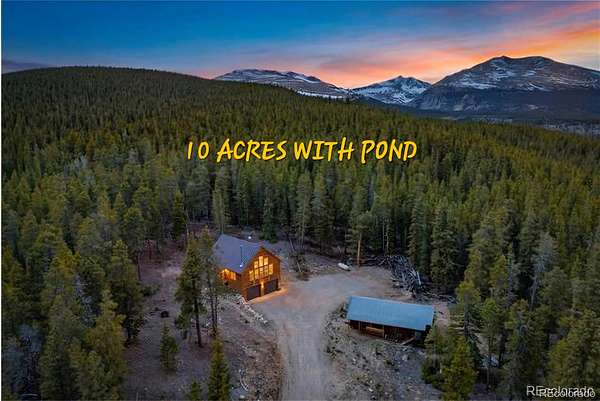 10 Acres of Land with Home for Sale in Fairplay, Colorado