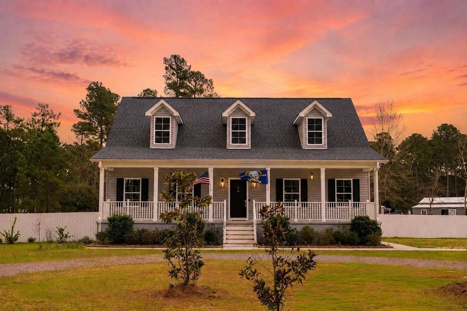 7.12 Acres of Land with Home for Sale in Huger, South Carolina