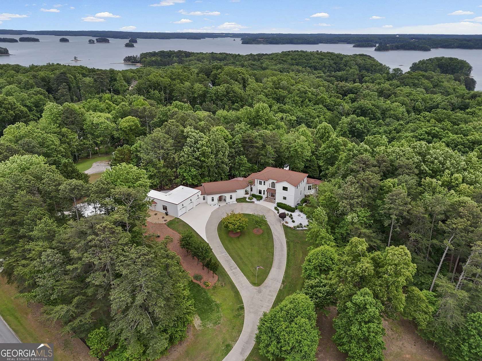 7.14 Acres of Land with Home for Sale in Cumming, Georgia