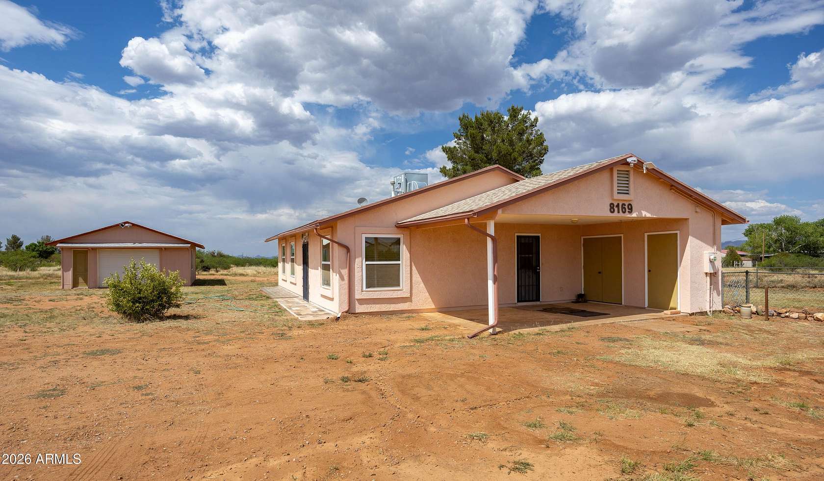4 Acres of Land with Home for Sale in Hereford, Arizona