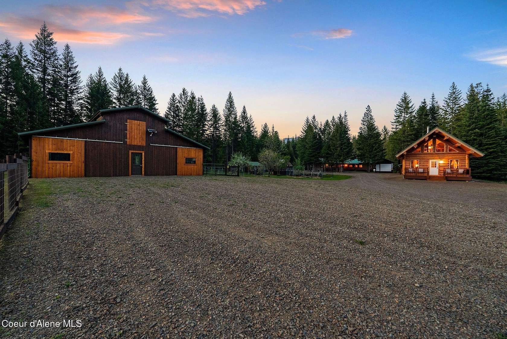 20 Acres of Land with Home for Sale in Clark Fork, Idaho