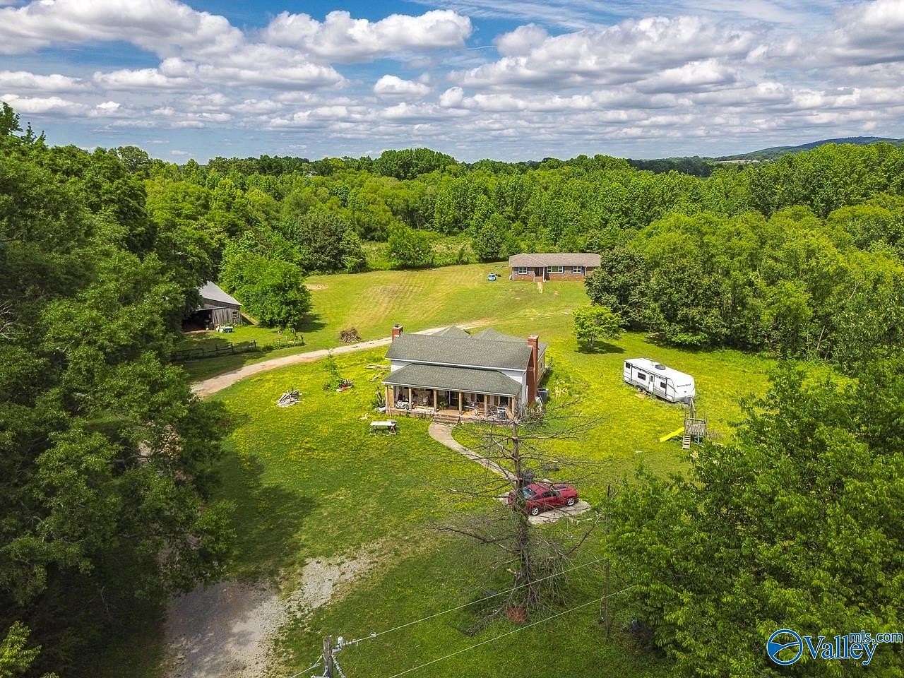 25 Acres of Land with Home for Sale in New Market, Alabama