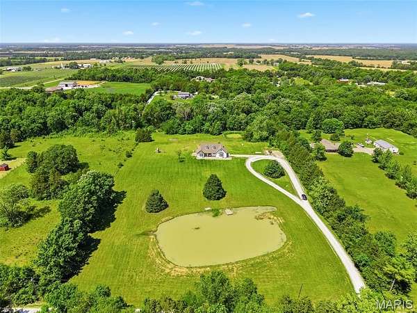 5 Acres of Land with Home for Sale in Warrenton, Missouri