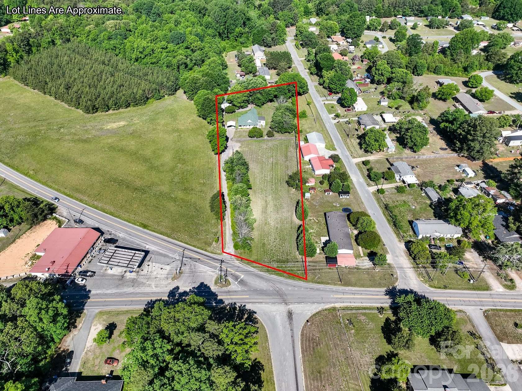 2.1 Acres of Land with Home for Sale in Kannapolis, North Carolina
