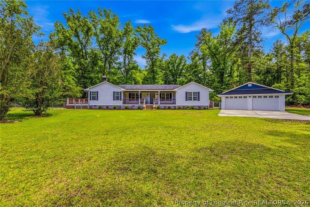 6 Acres of Land with Home for Sale in Lumberton, North Carolina