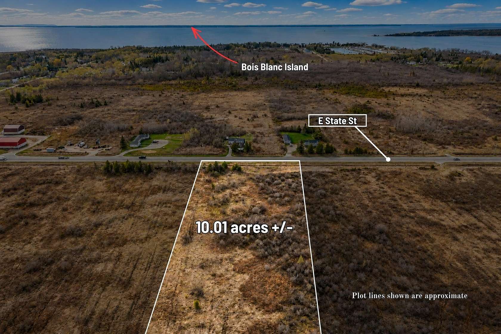 10 Acres of Recreational Land for Sale in Cheboygan, Michigan