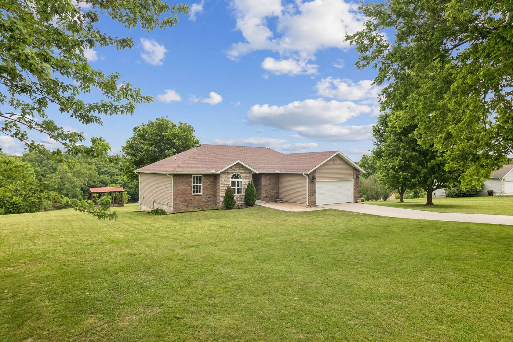 5 Acres of Land with Home for Sale in Highlandville, Missouri