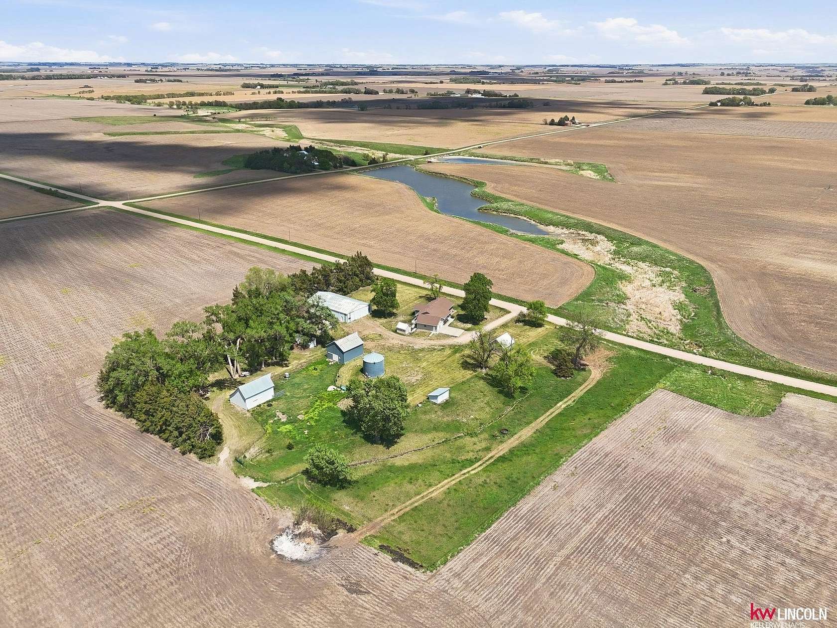 5.5 Acres of Land with Home for Sale in Dwight, Nebraska
