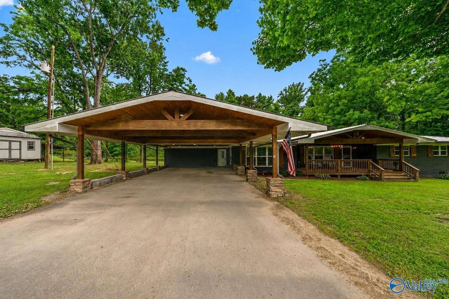6.15 Acres of Land with Home for Sale in Rainsville, Alabama