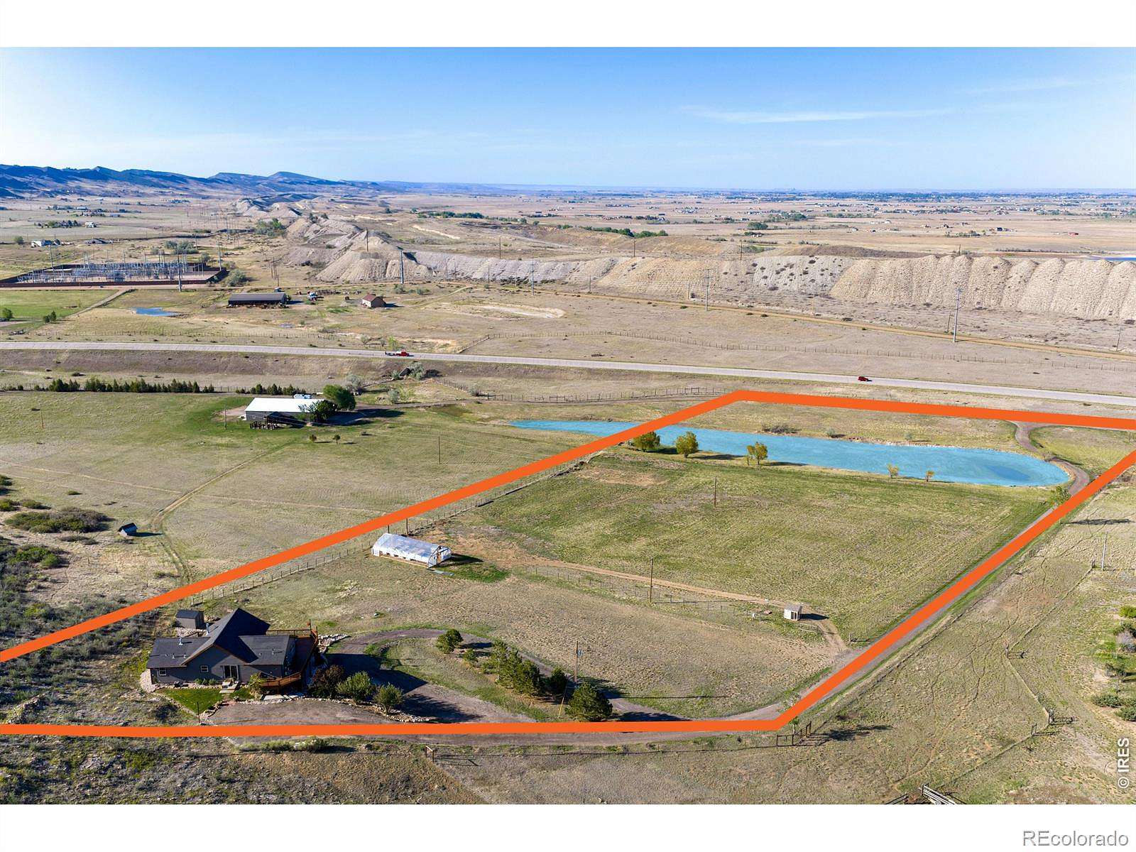 10 Acres of Land with Home for Sale in Laporte, Colorado