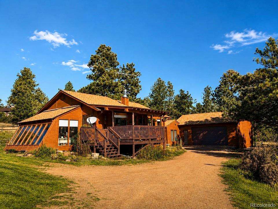 2.5 Acres of Land with Home for Sale in Bailey, Colorado