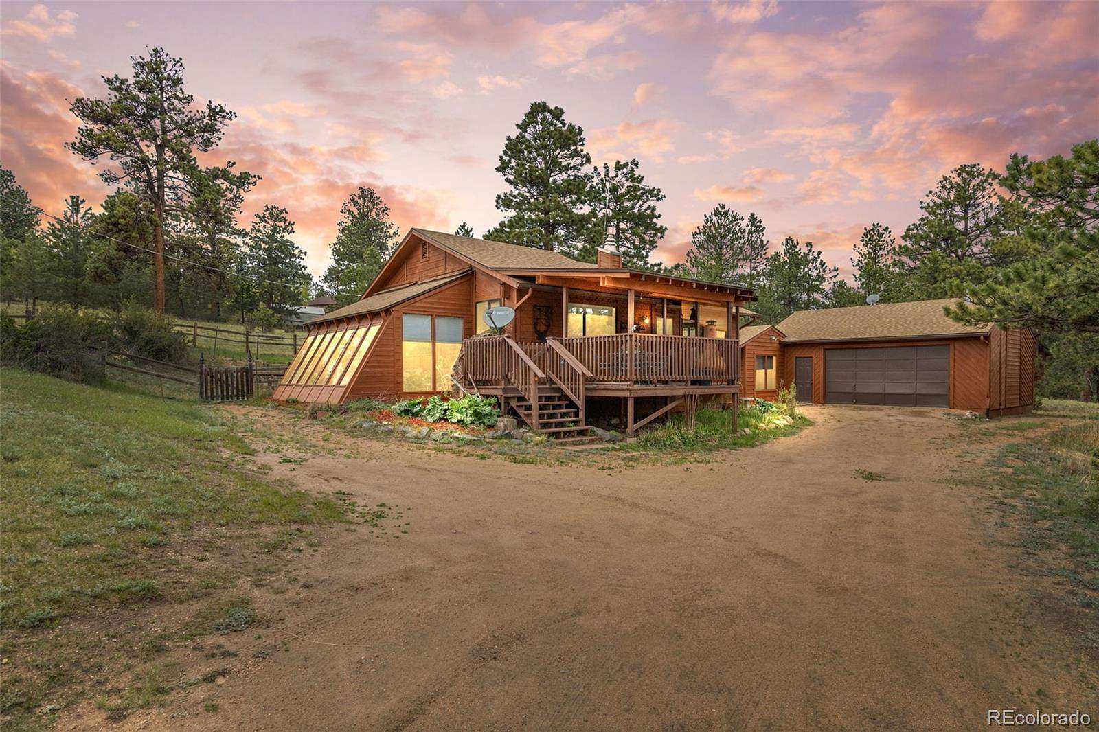 2.5 Acres of Land with Home for Sale in Bailey, Colorado
