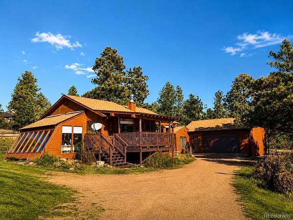 2.5 Acres of Land with Home for Sale in Bailey, Colorado