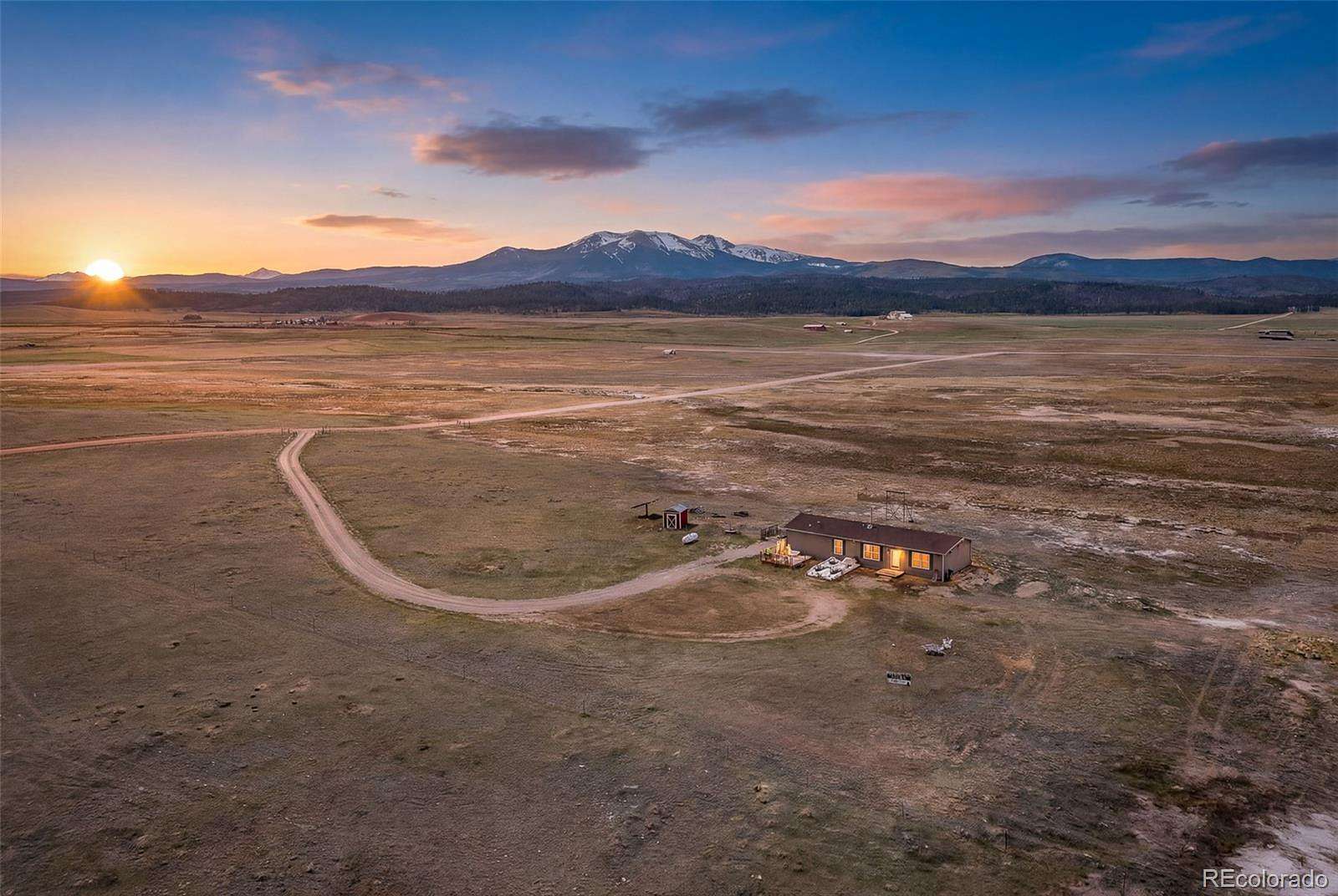 36 Acres of Land with Home for Sale in Hartsel, Colorado