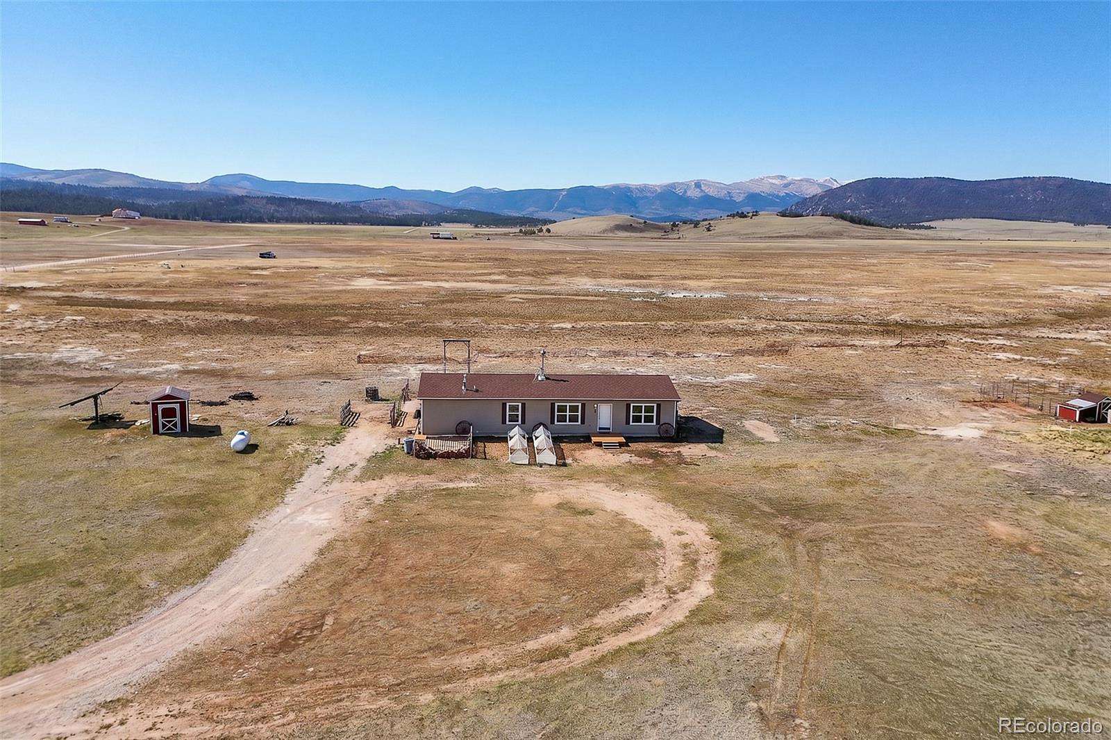 36 Acres of Land with Home for Sale in Hartsel, Colorado