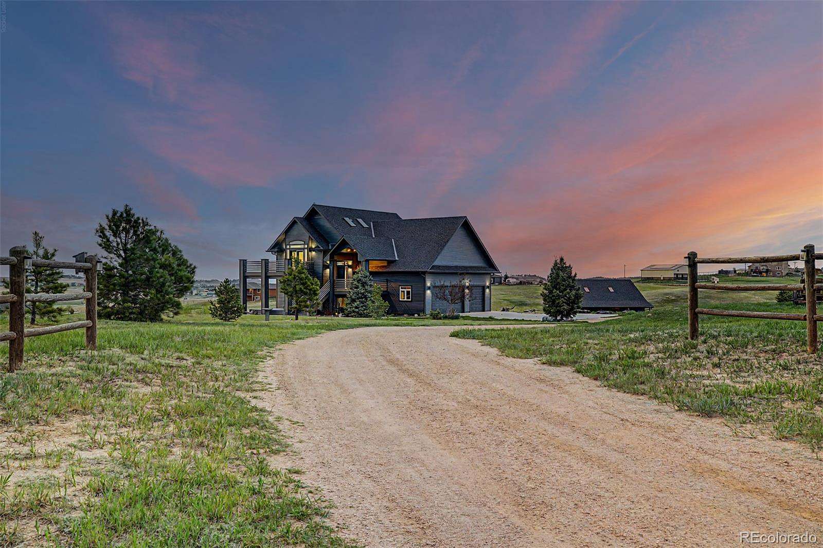 5 Acres of Land with Home for Sale in Colorado Springs, Colorado