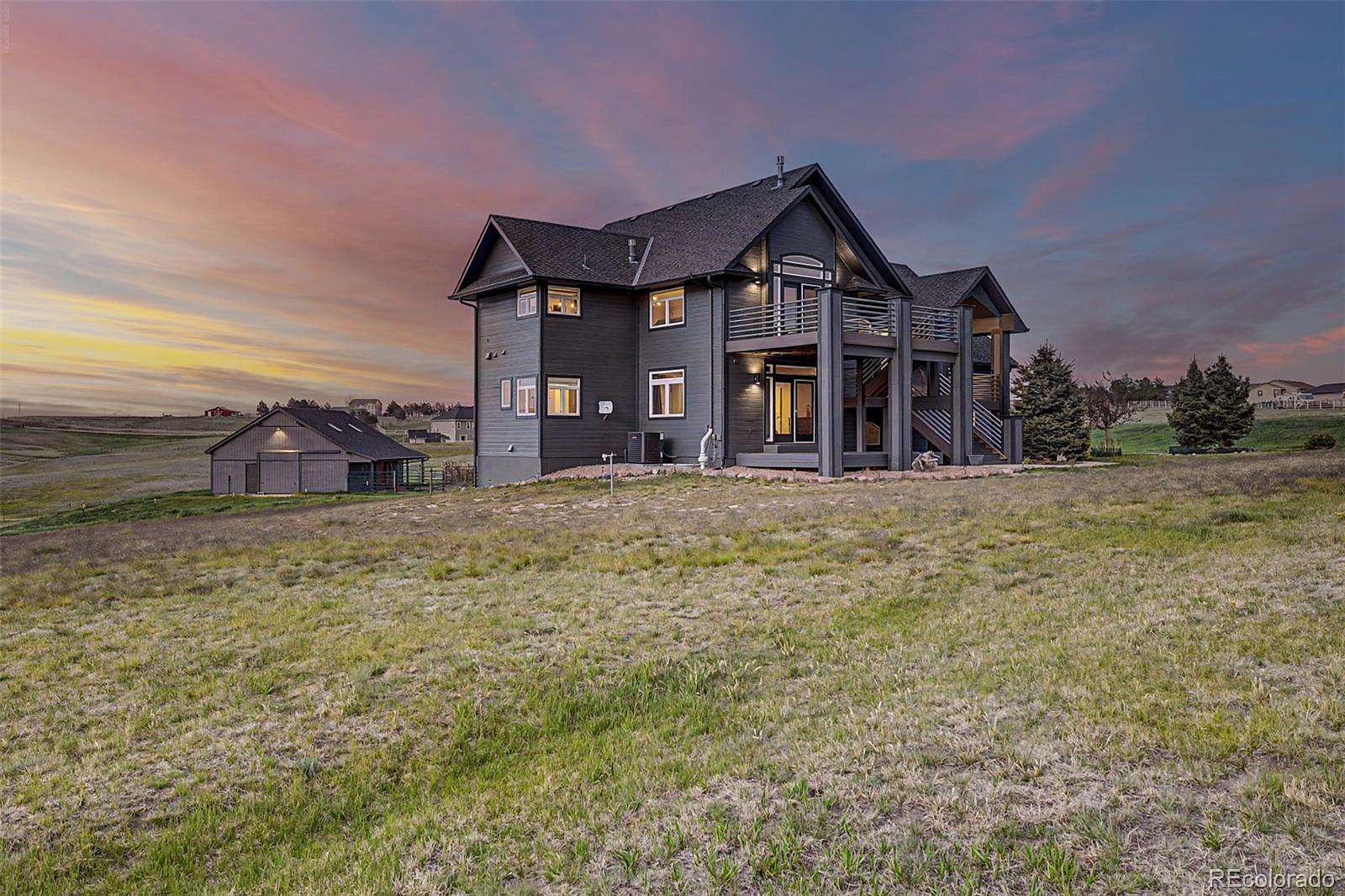 5 Acres of Land with Home for Sale in Colorado Springs, Colorado
