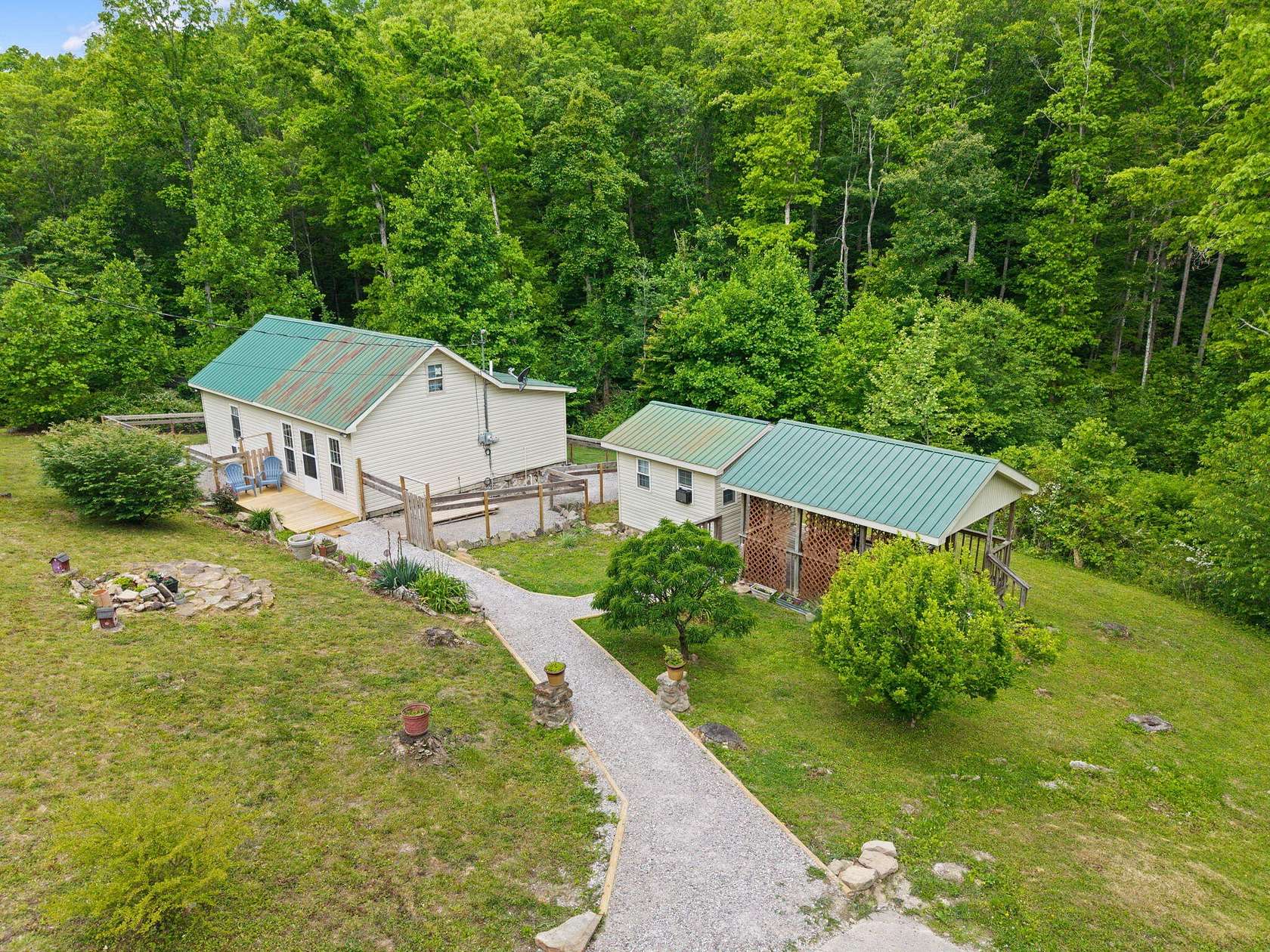 3 Acres of Land with Home for Sale in East Bernstadt, Kentucky
