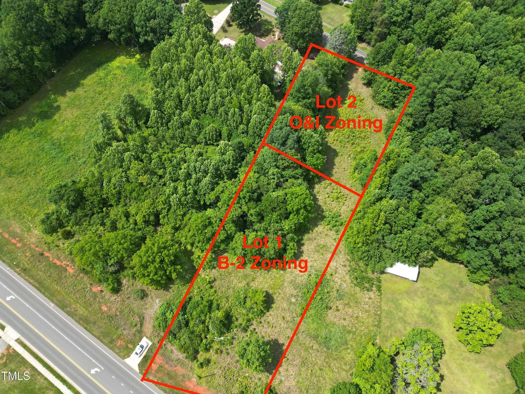 1.6 Acres of Commercial Land for Sale in Mebane, North Carolina