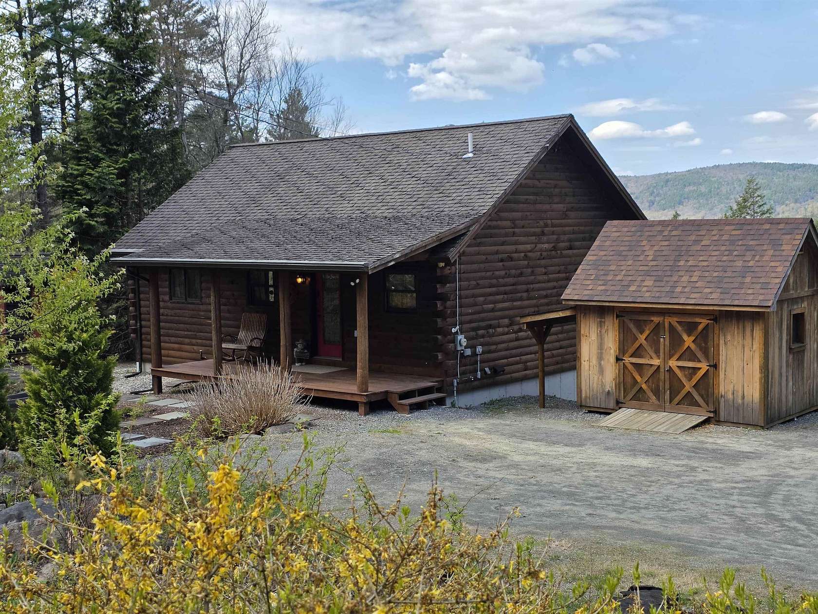 6.7 Acres of Land with Home for Sale in Townshend, Vermont