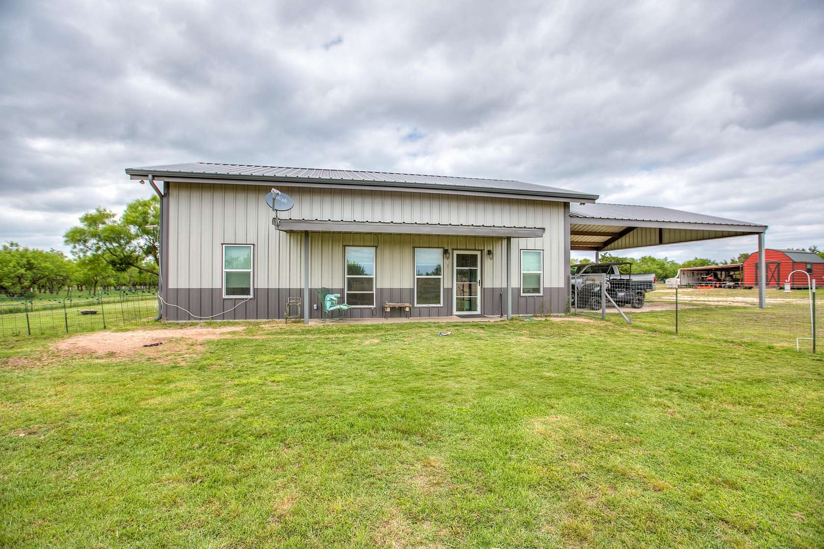 86.2 Acres of Recreational Land with Home for Sale in Winters, Texas